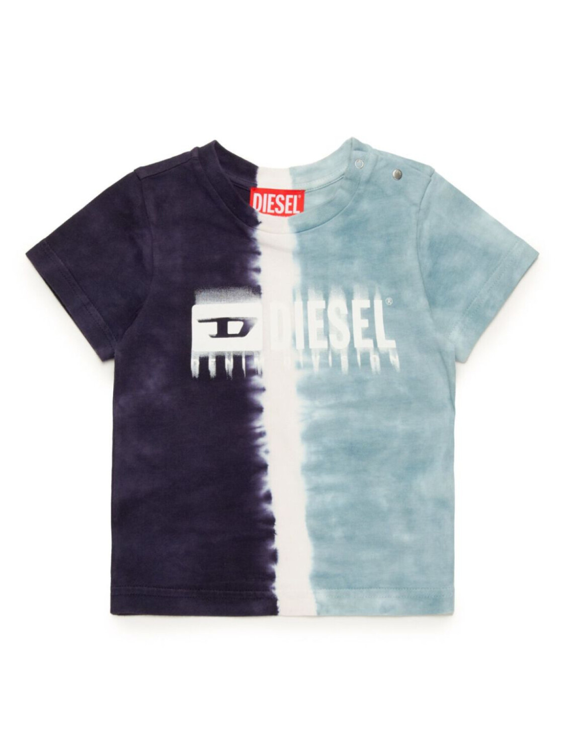 

Diesel Kids футболка с логотипом, синий