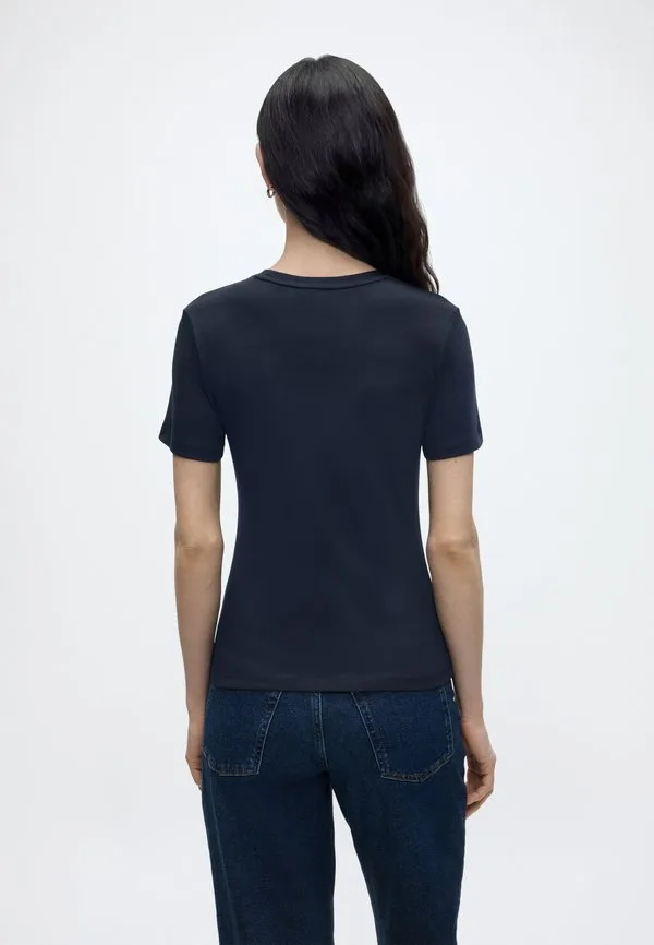 Базовая футболка коди Tommy Hilfiger, Dark Night Navy New Size — фото 3