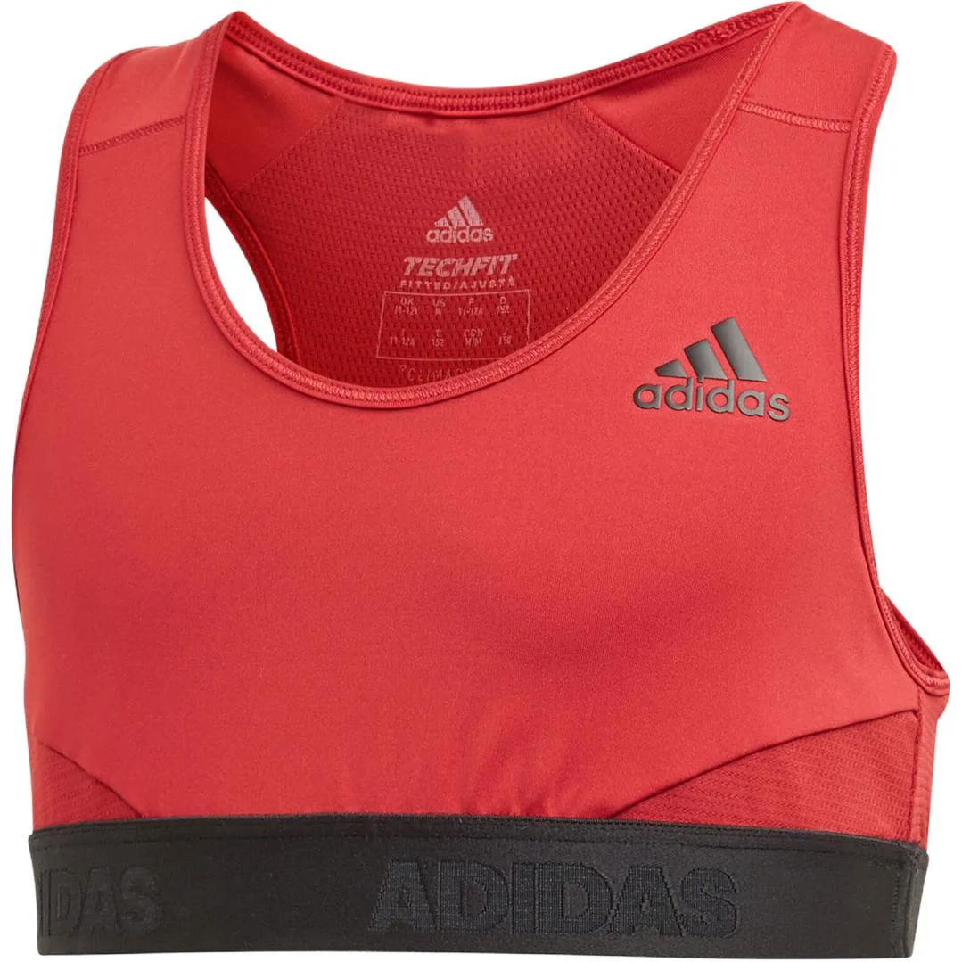 Детский бандо / бра / спортивный бра Moderate Adidas, красный