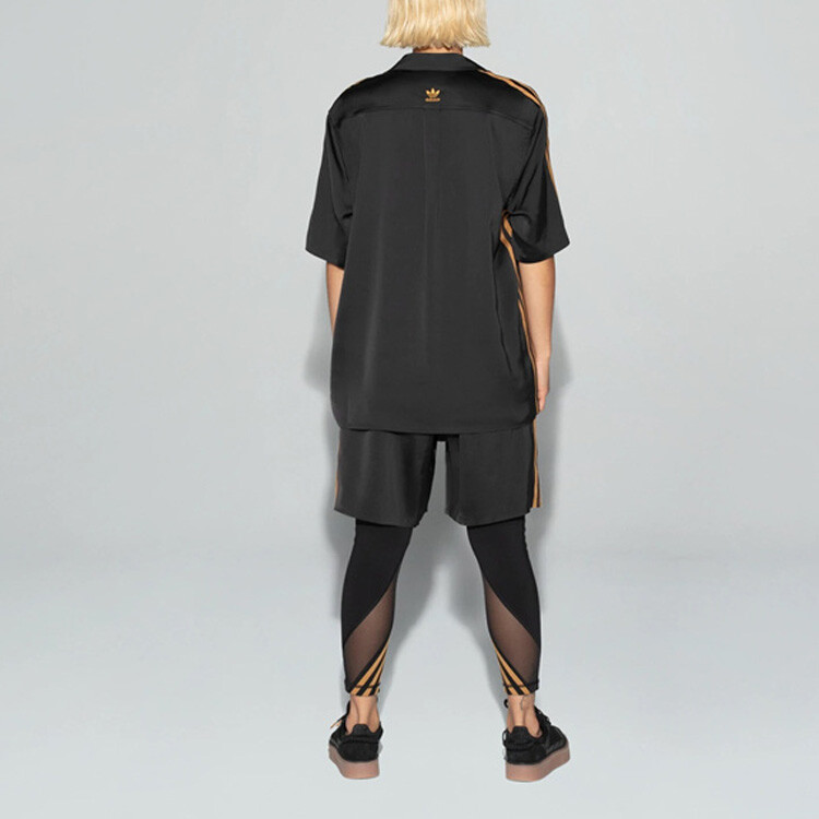 Рубашка унисекс Adidas Originals, цвет Black — фото 3