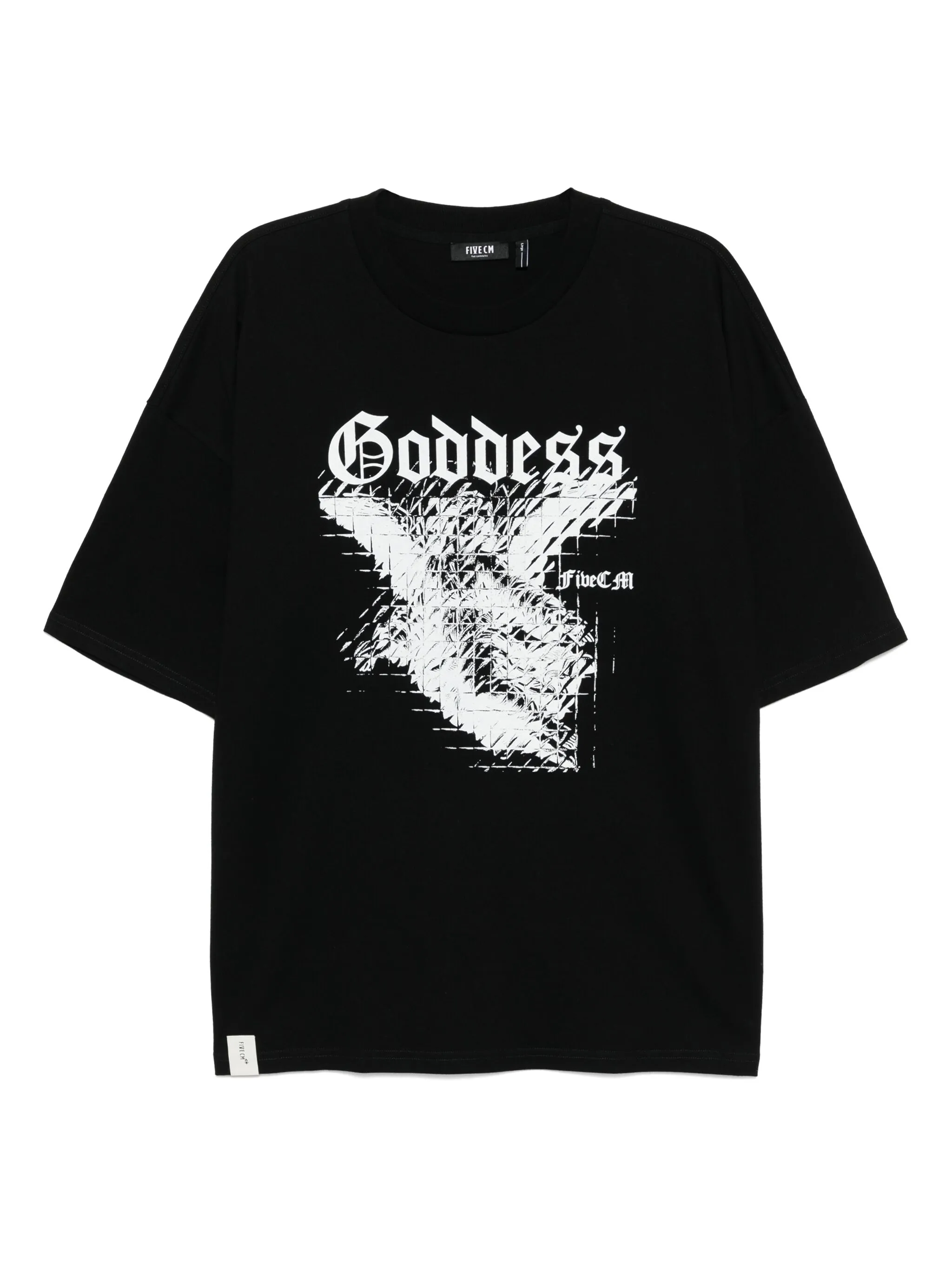 

Футболка с графичным принтом Five Cm, черный
