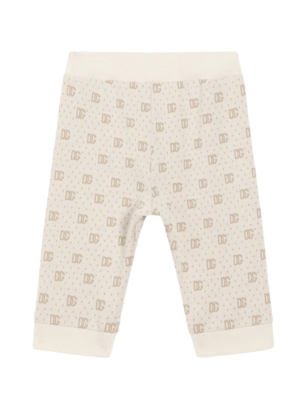 Спортивные брюки с логотипом Dolce & Gabbana Kids, нейтральный — фото 2