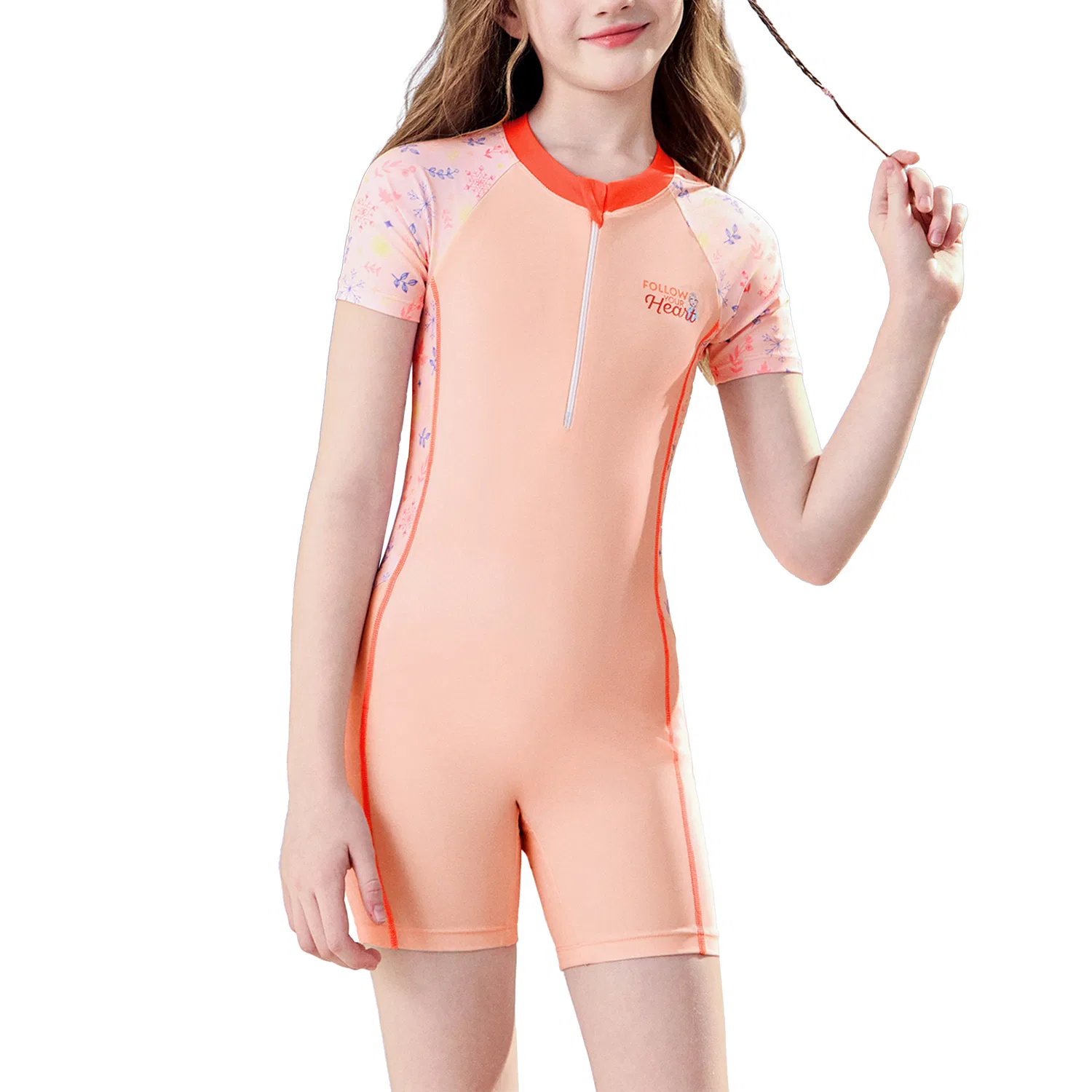 Детский купальник Disney Orange Elsa Princess