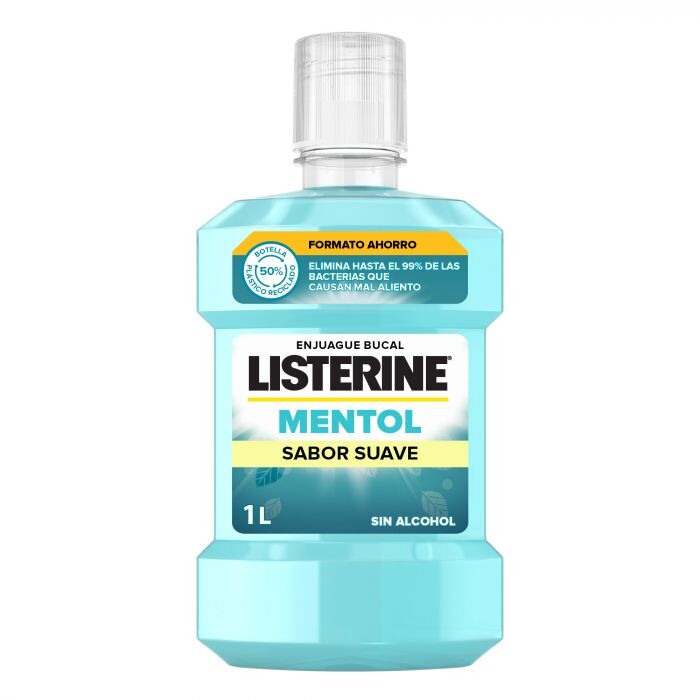 

Ополаскиватель для рта Enjuague Bucal Zero Menta Suave Sin Alcohol Listerine, 1000