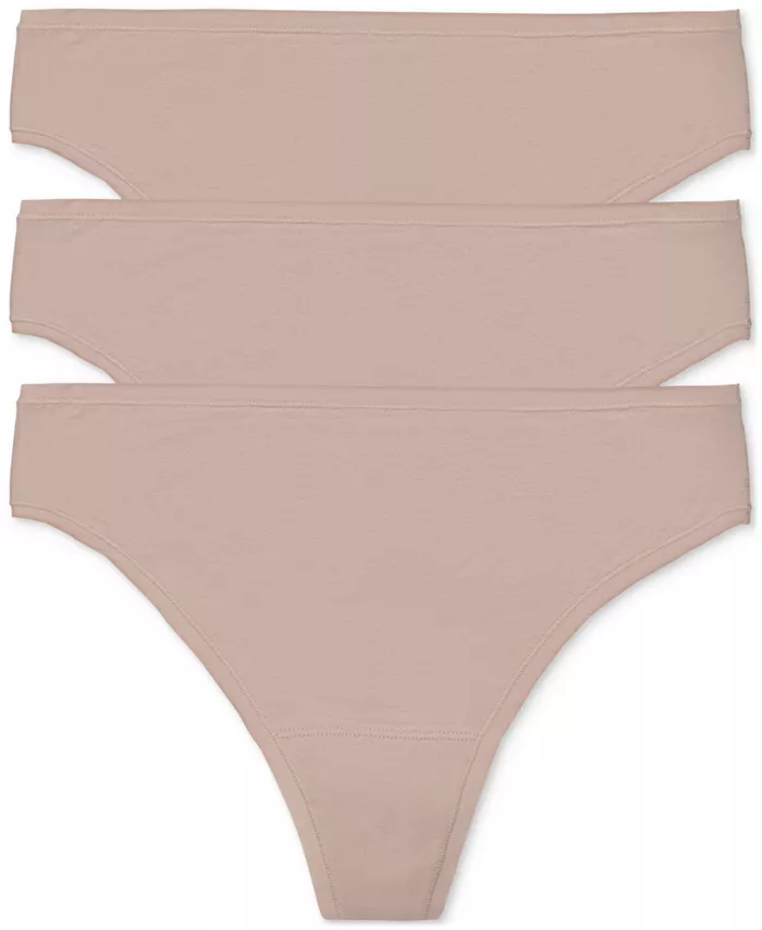 

Женские трусики-стринги Bliss Bare Cotton, комплект из 3 шт., 771346MP Natori, коричневый