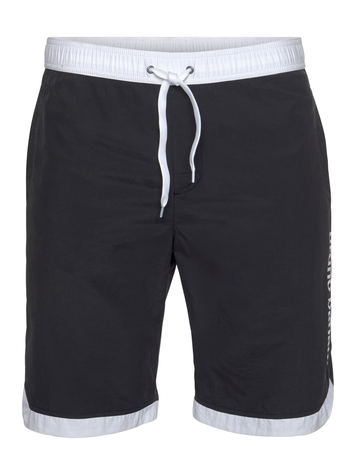 

Черные шорты для серфинга (шорты из экологически чистого материала) Bruno Banani