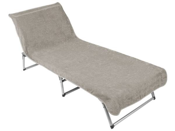 

Пляжное полотенце Zollner 00000298, 75x1x215 см, светло-серый