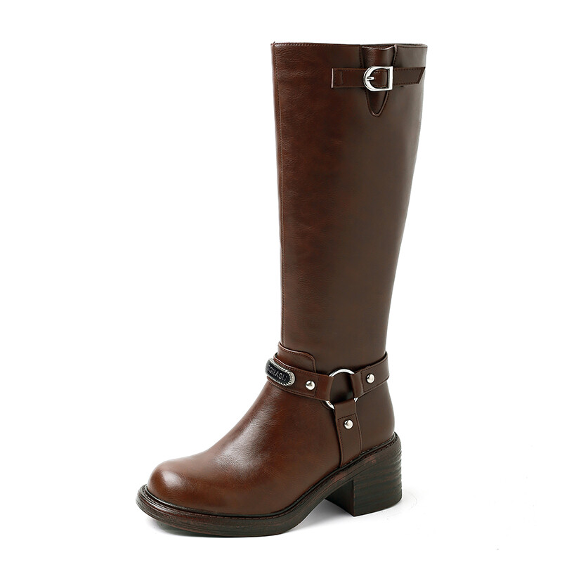 

Сапоги Five-nine Dan seven Knee-high Boots Women's, коричневый