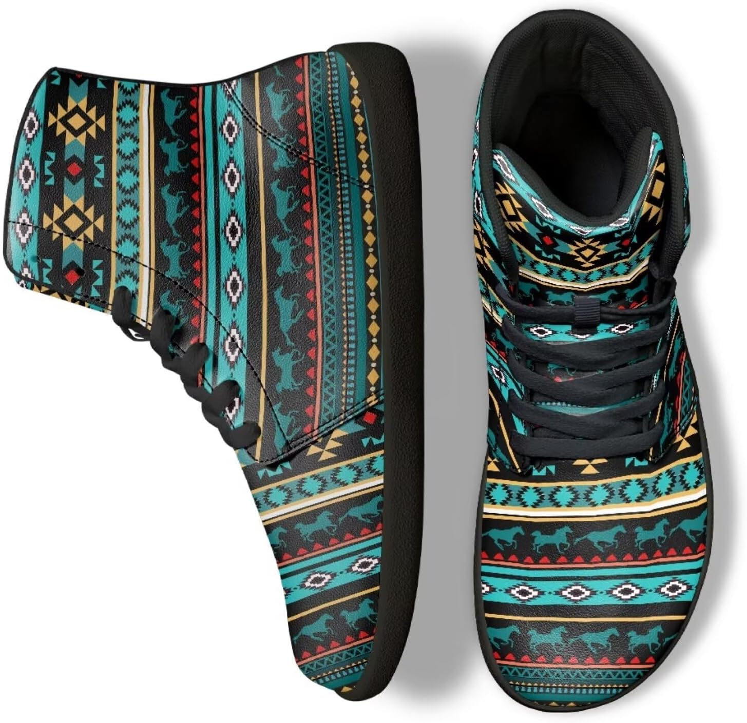 

Кроссовки Binienty High Top Barefoot для женщин и мужчин, модные с нулевым перепадом, водонепроницаемые походные ботинки из ПУ-кожи, зеленый