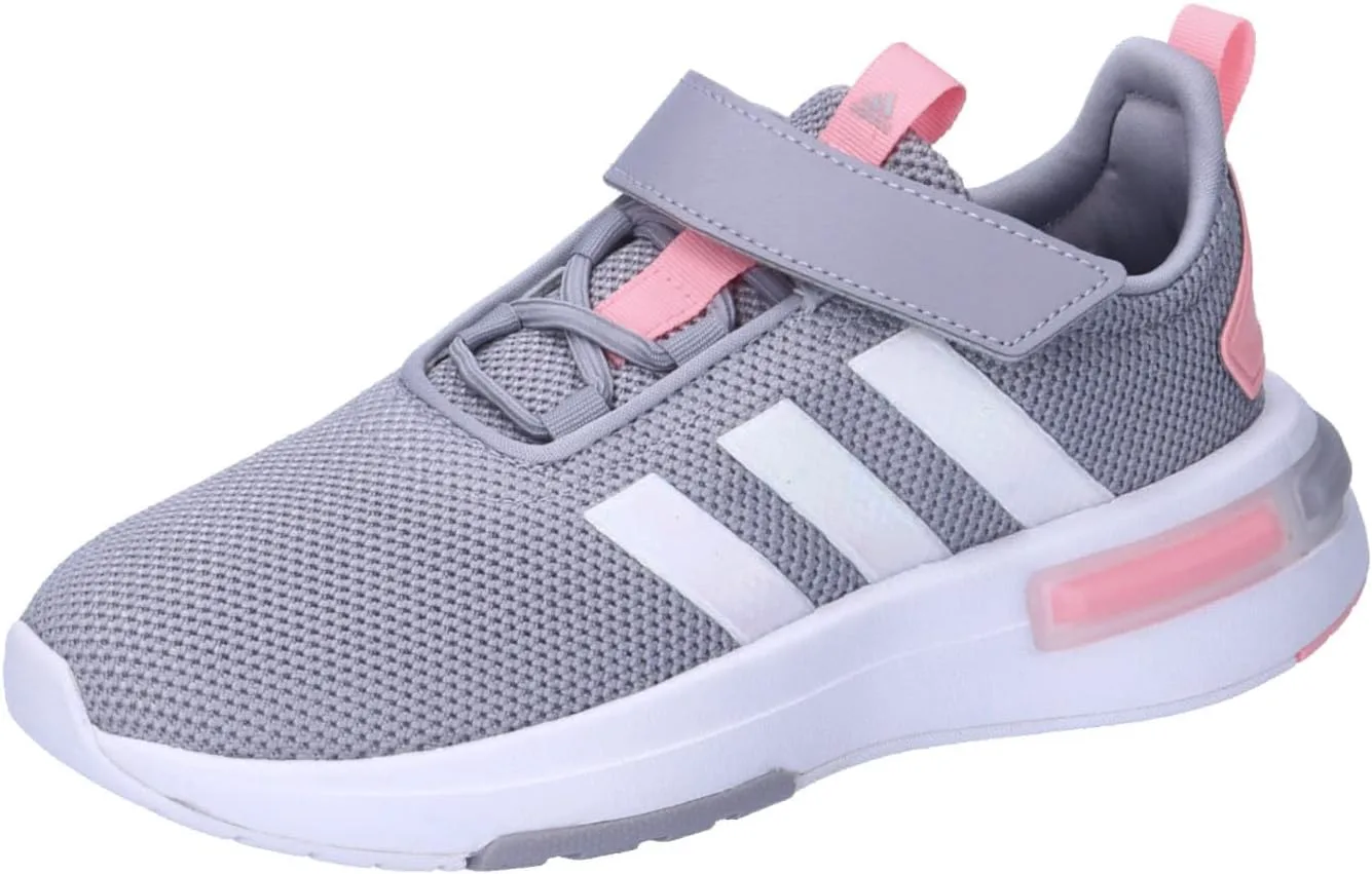 

Кроссовки Adidas Kids Racer Tr23, серый/розовый/черный