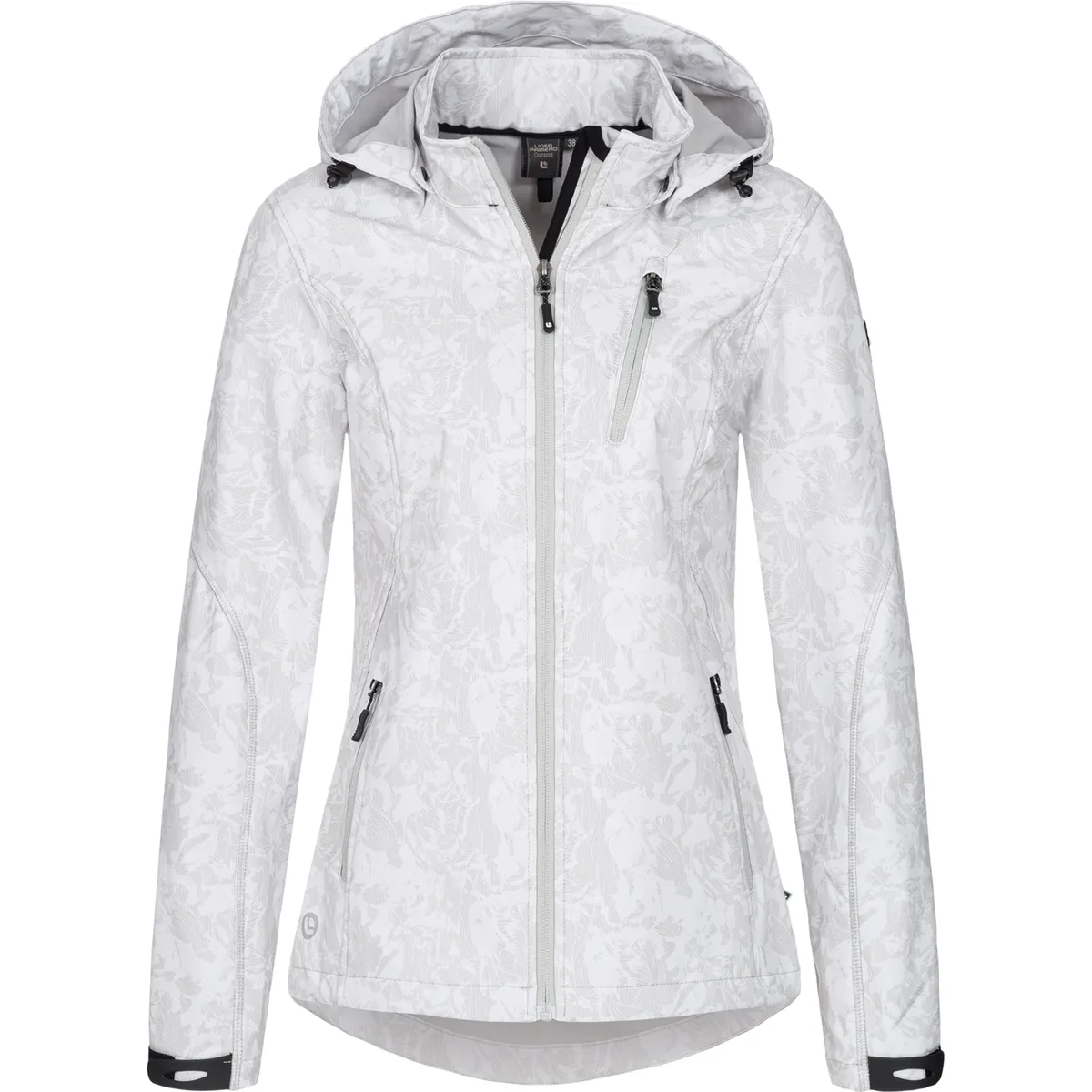 

DEPROC Активная куртка из софтшелла "SHELBY PEAK WOMEN" со съемным капюшоном Deproc Active, белый