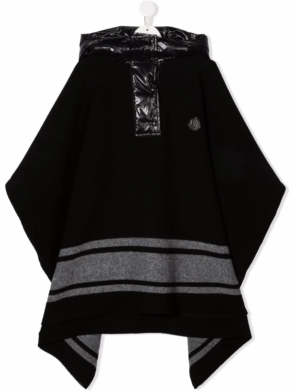 

Пальто с капюшоном Moncler Enfant, черный
