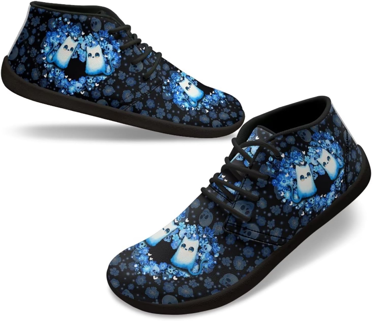 

Мужские беговые кроссовки с широкой пяткой, без шнурков, противоскользящие, быстро сохнущие, с подошвой нулевого падения Xixirimido, синий