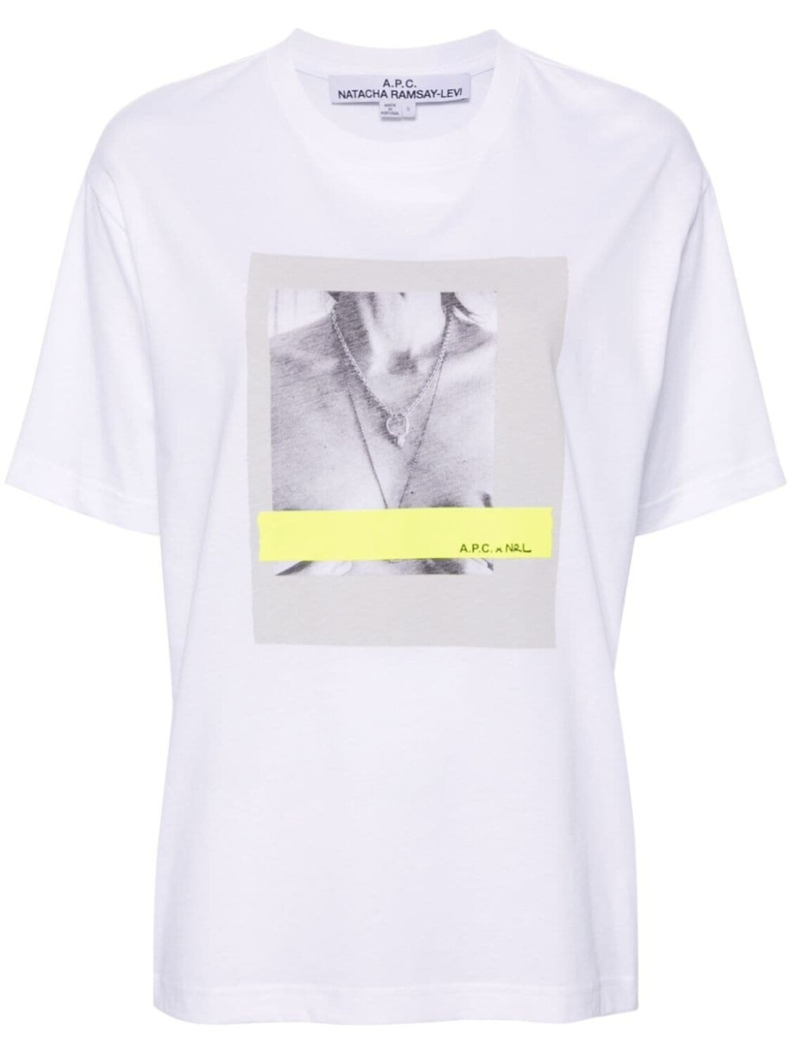 

A.P.C. футболка xNRL из органического хлопка, белый