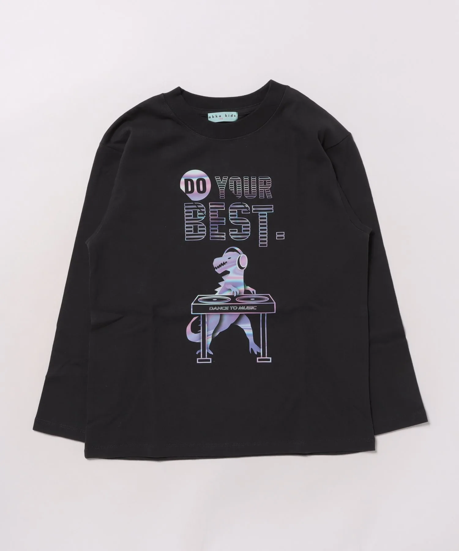 Детская футболка с принтом динозавров Hakka Kids Assort Charcoal