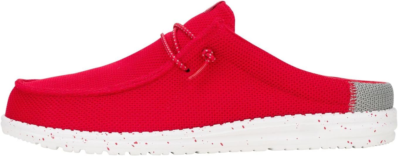 

Мужские лоферы Wally Slip Varsity Heydude, красный/серый