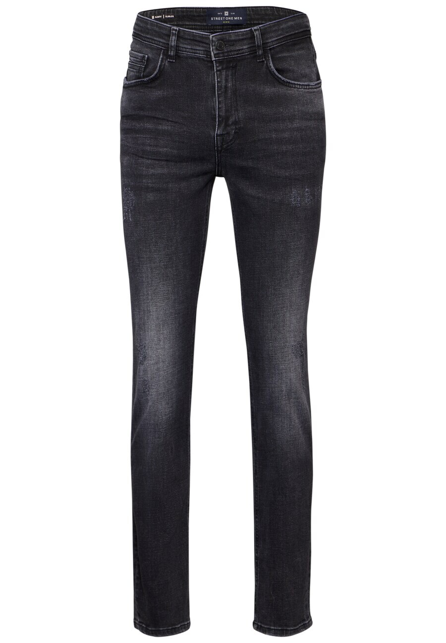 

Джинсы Street One MEN Slim fit Jeans, черный деним