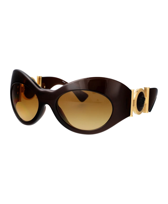

Стильные солнцезащитные очки модели 0ve4462. Versace, коричневый