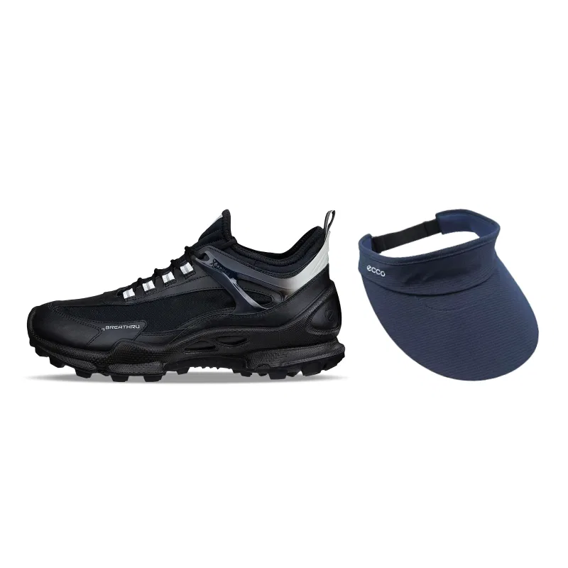 Кроссовки повседневные из кожи Ecco Biom C Trail Black