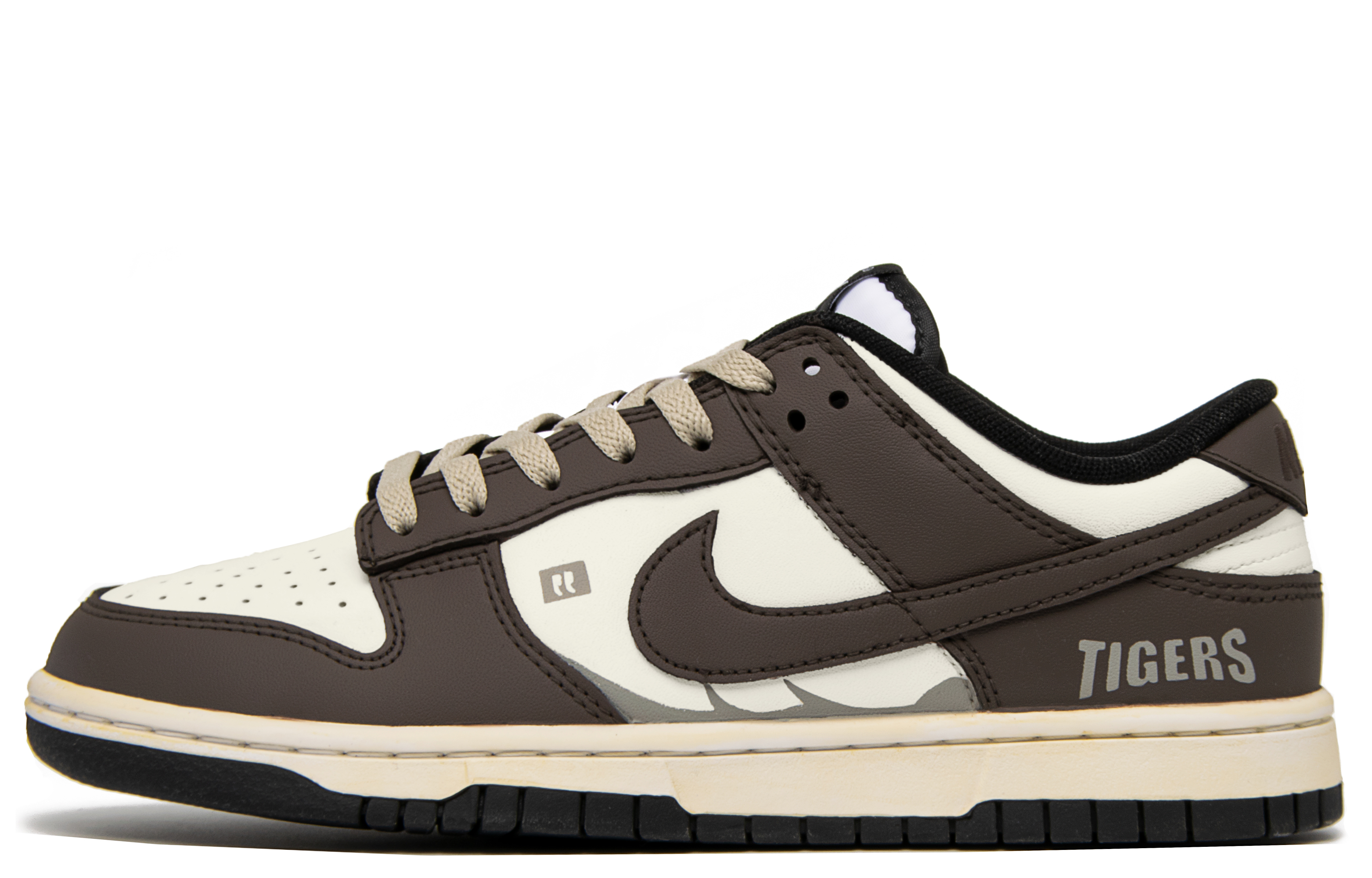 

Кроссовки Nike Dunk Skateboarding Shoes Unisex Low-top Dark Brown, коричневый