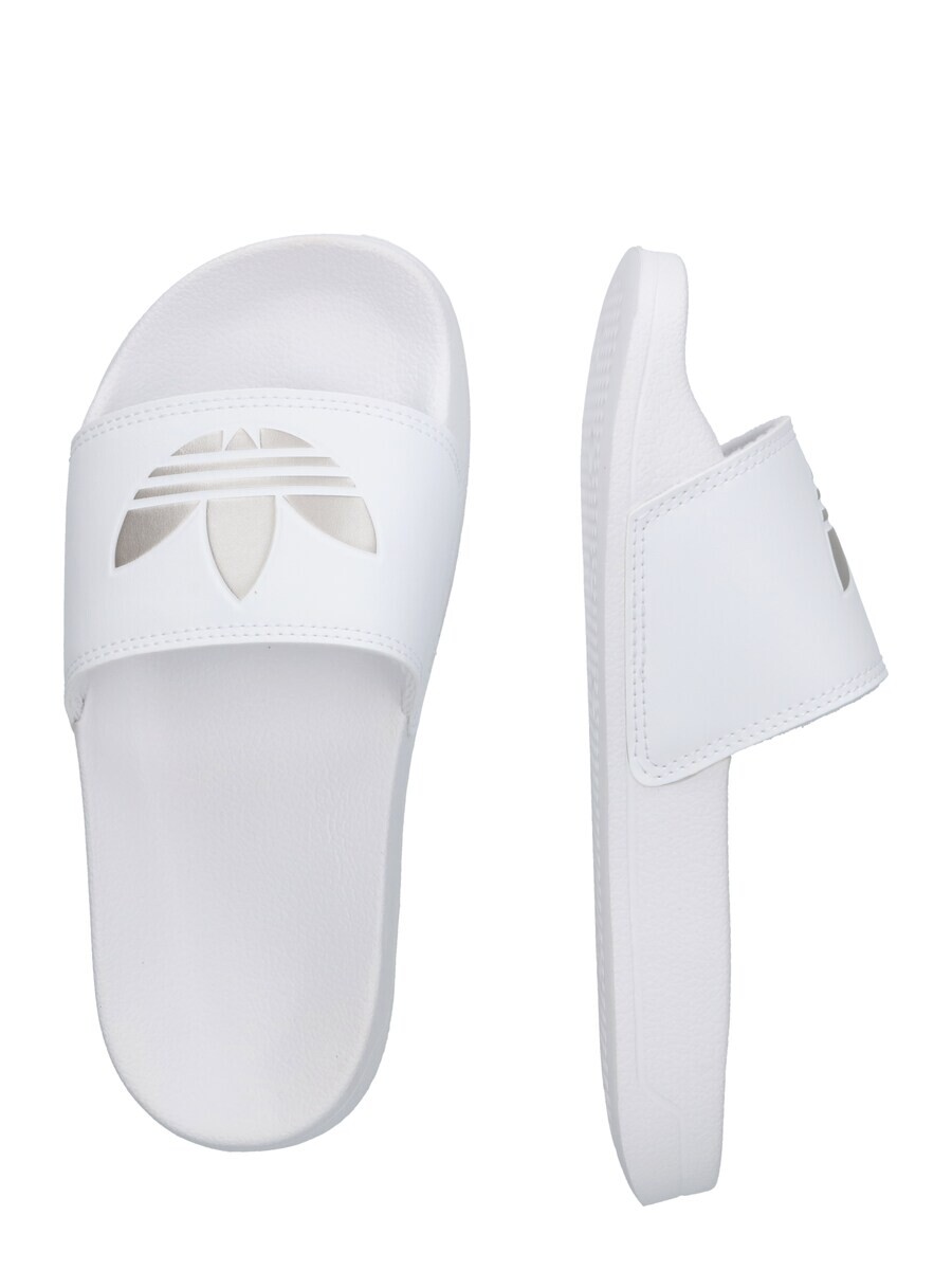 Классические слипоны ADIDAS ORIGINALS Mules Adilette Lite, белый — фото 2