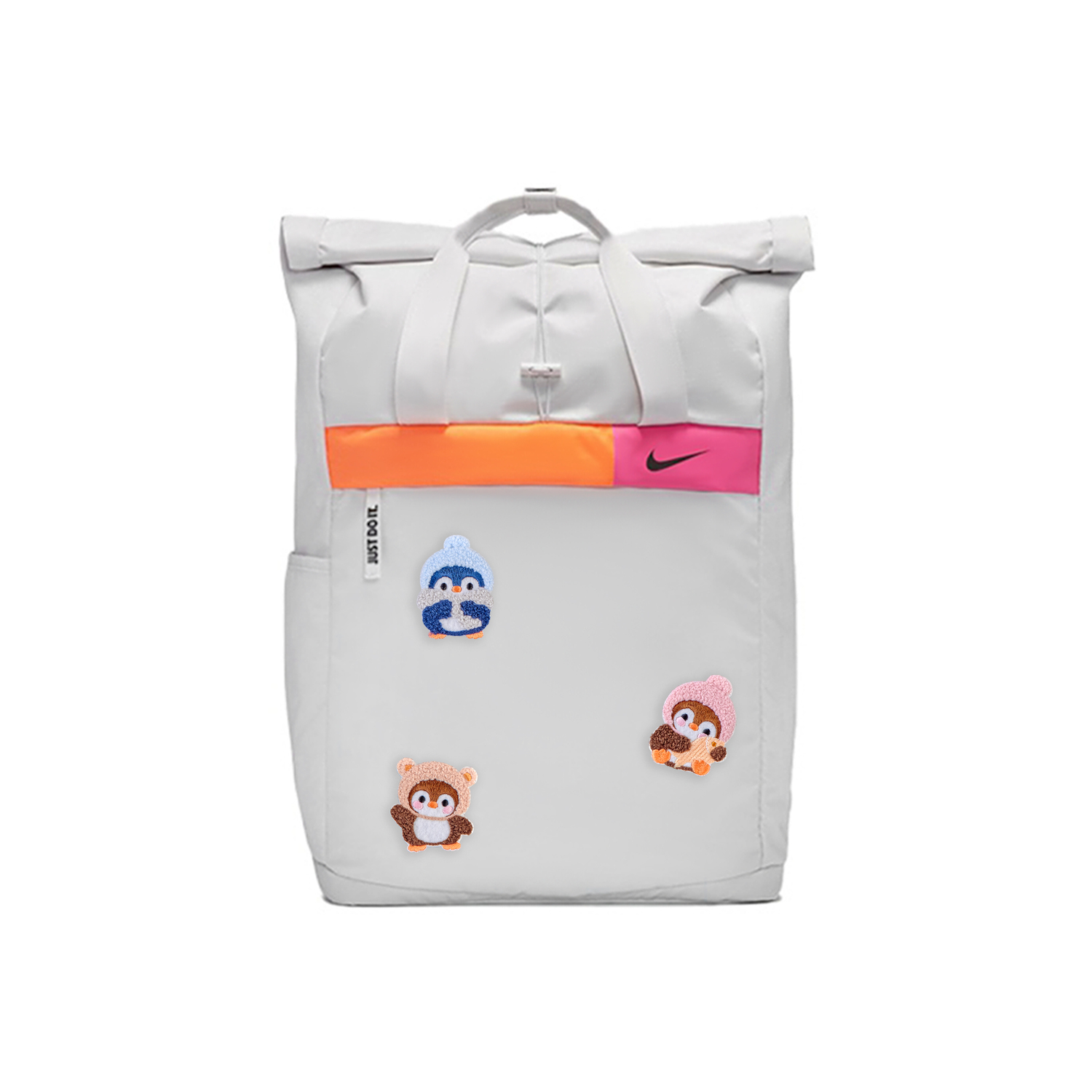 

Nike Тканевый рюкзак унисекс светло-серебристый серый, 3 Pack Penguin
