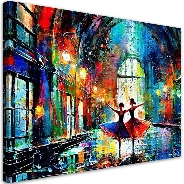 

Картина арт-принт KUNSTLOFT Dance of Vibrant Dreams 3, сиреневый
