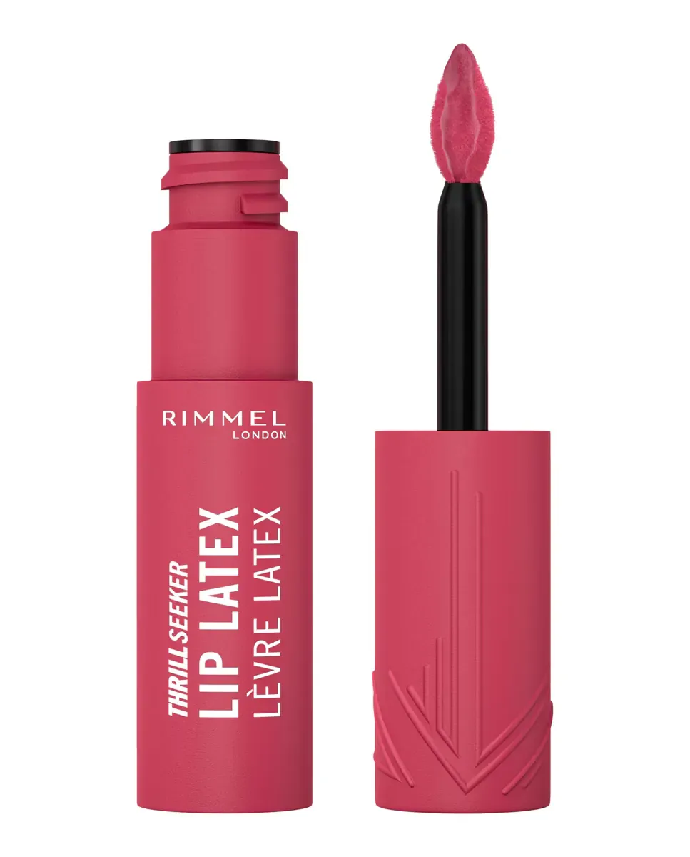 Блеск для губ Thrill Seeker Lip Latex Lip Gloss London Rimmel, 300 Main Character — фото 2