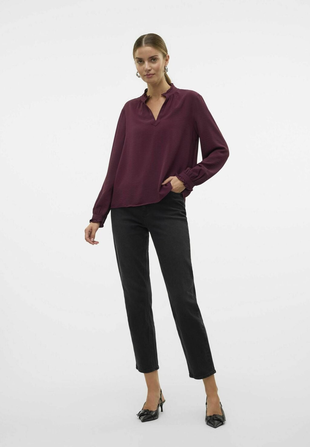 

Блуза Vero Moda, Бордо