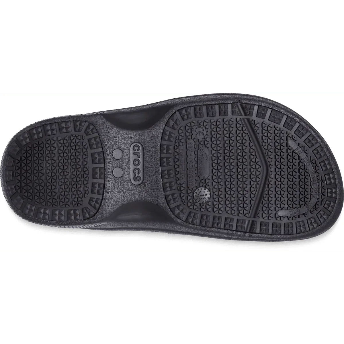 Crocs On The Clock LiteRide Work Slip-On Crocs PFD, черный — фото 4