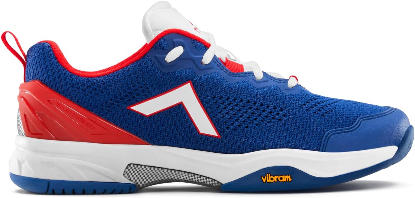 Кроссовки Men's Velocity V - Tyrol Pickleball Tyrol Pickleball United States, белый/красный/синий/темно-синий — фото 4