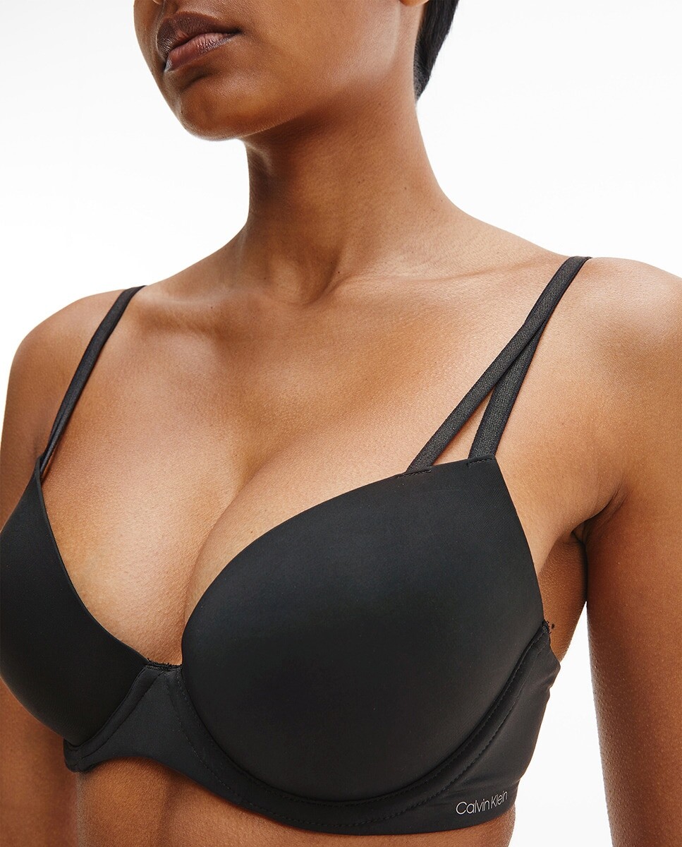 Невидимый бюстгальтер Seductive Comfort Push Up Calvin Klein, черный — фото 4