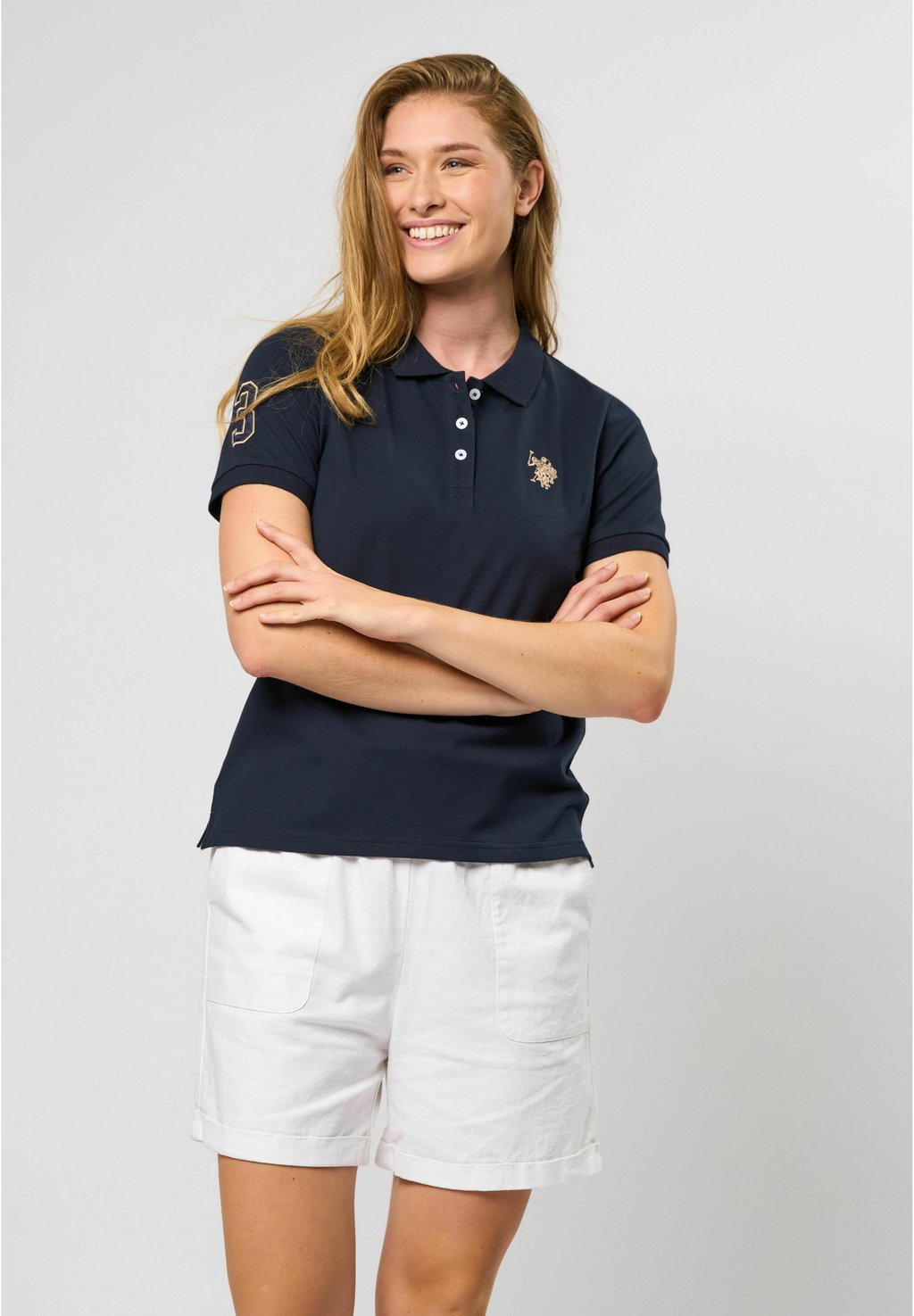 

Рубашка поло HARIET U.S. Polo Assn., темно-синий