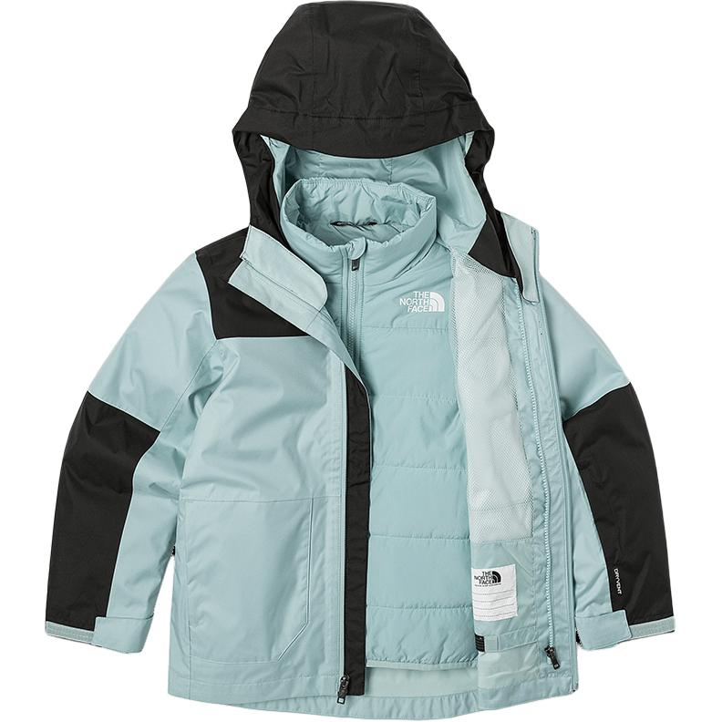 Свободная легкая сосновая одежда для подростков Freedom Light Pine Wood THE NORTH FACE, светло-серо-голубой — фото 3