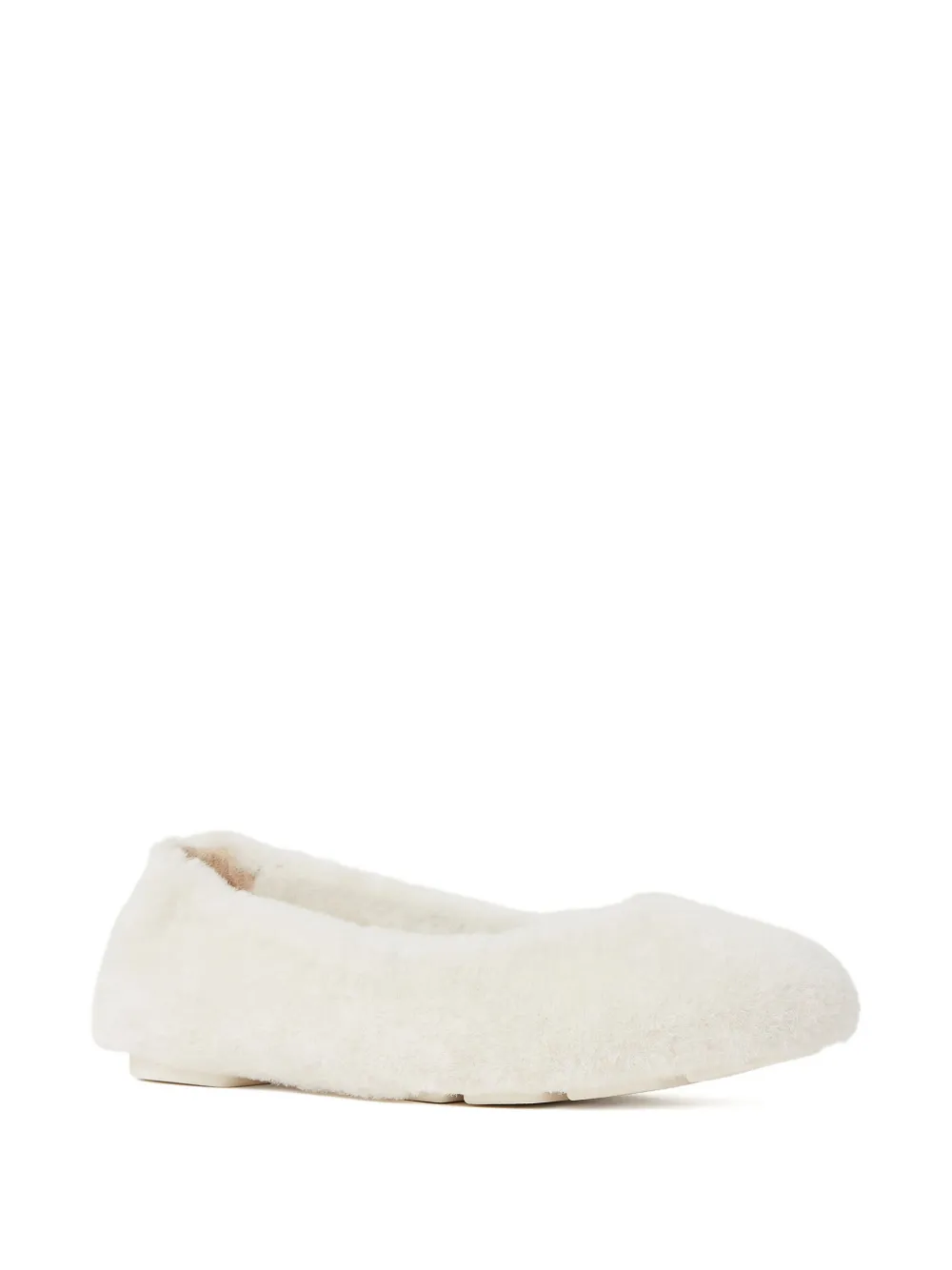 Балетки Pirouette super chill с миндалевидным носком Stuart Weitzman, нейтральный — фото 2