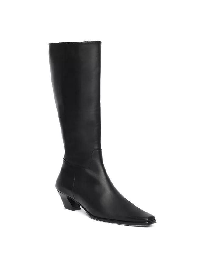 Высокие кожаные ботинки Elda Maguire Shoes, черный