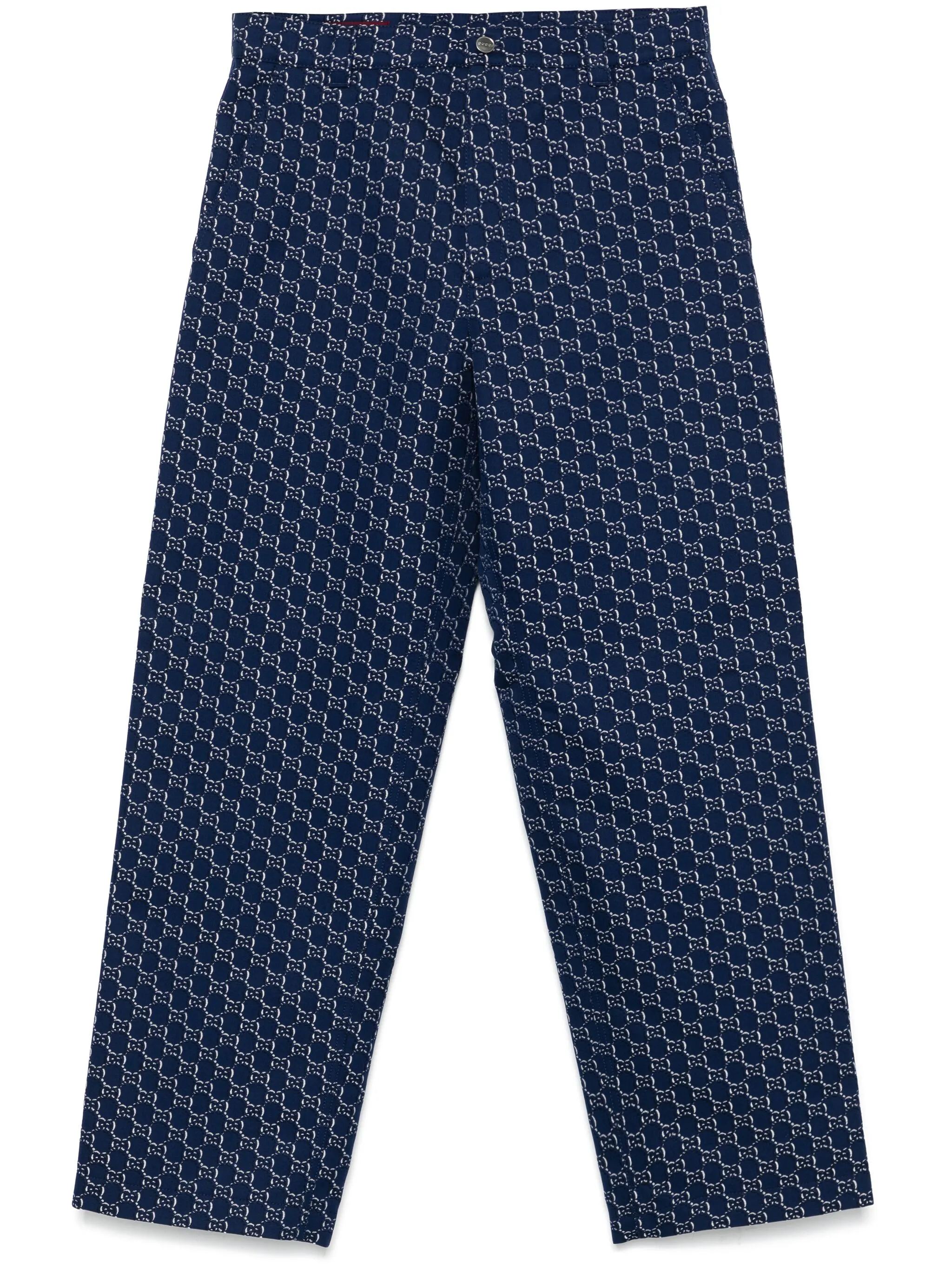 

Жаккардовые брюки с узором GG Shadow Gucci, синий