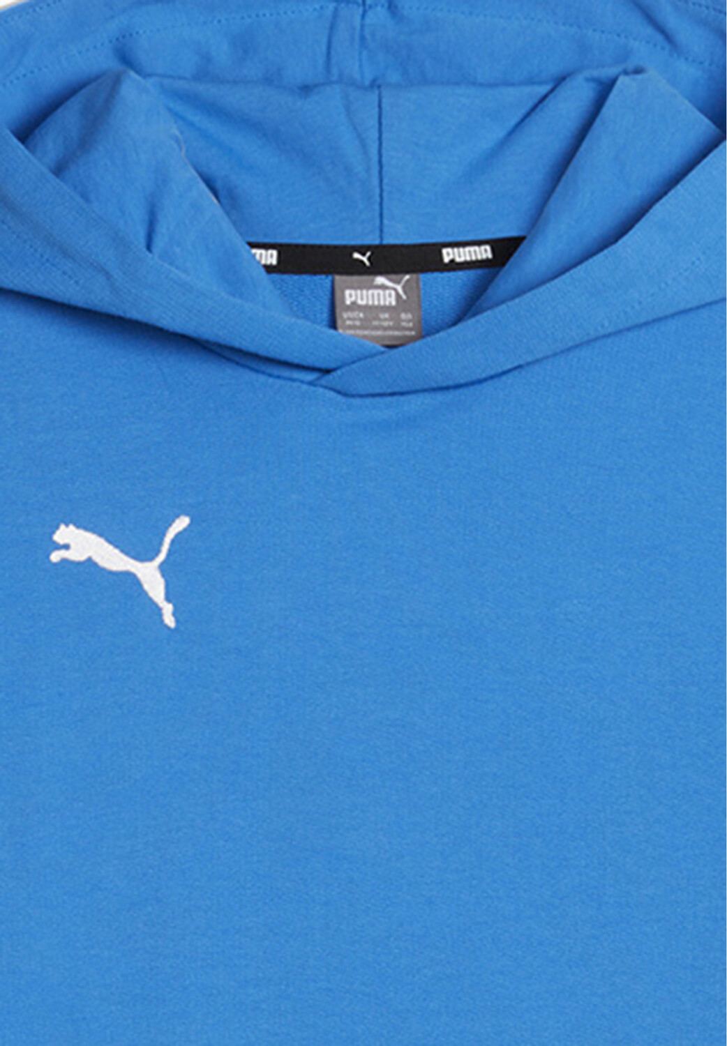 Толстовка Puma teamGOAL Casuals Hoody Jr, синий — фото 3