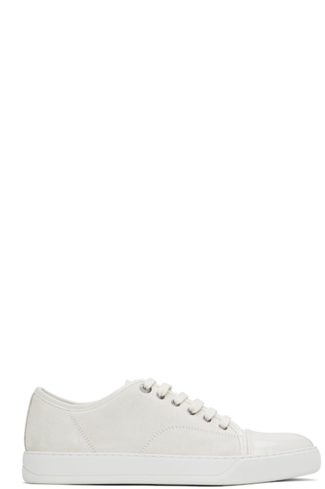 

Кроссовки Off-White DBB1 из замши и кожи Lanvin