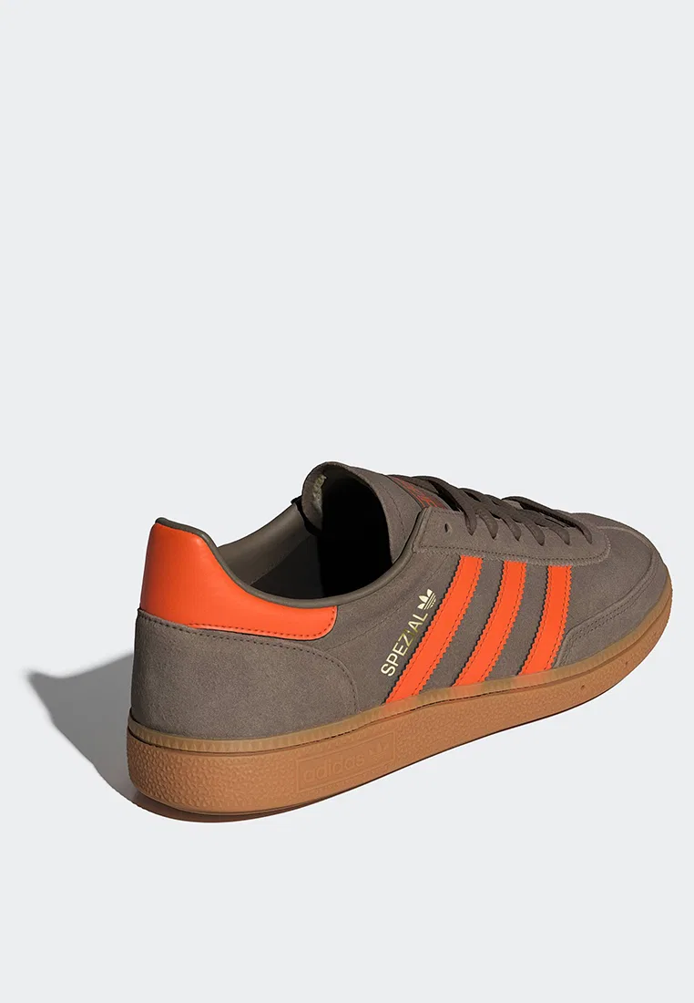 Кроссовки мужские, Handball Spezial, adidas, оранжевый/коричневый/золотой — фото 3