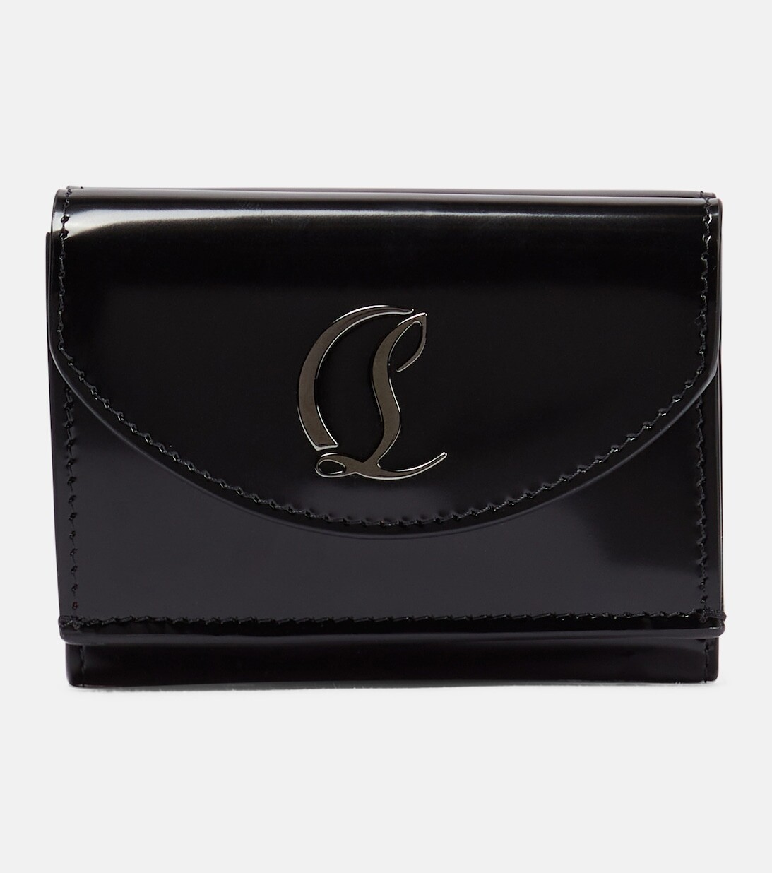

Кожаный кошелек Loubi54 Christian Louboutin, черный