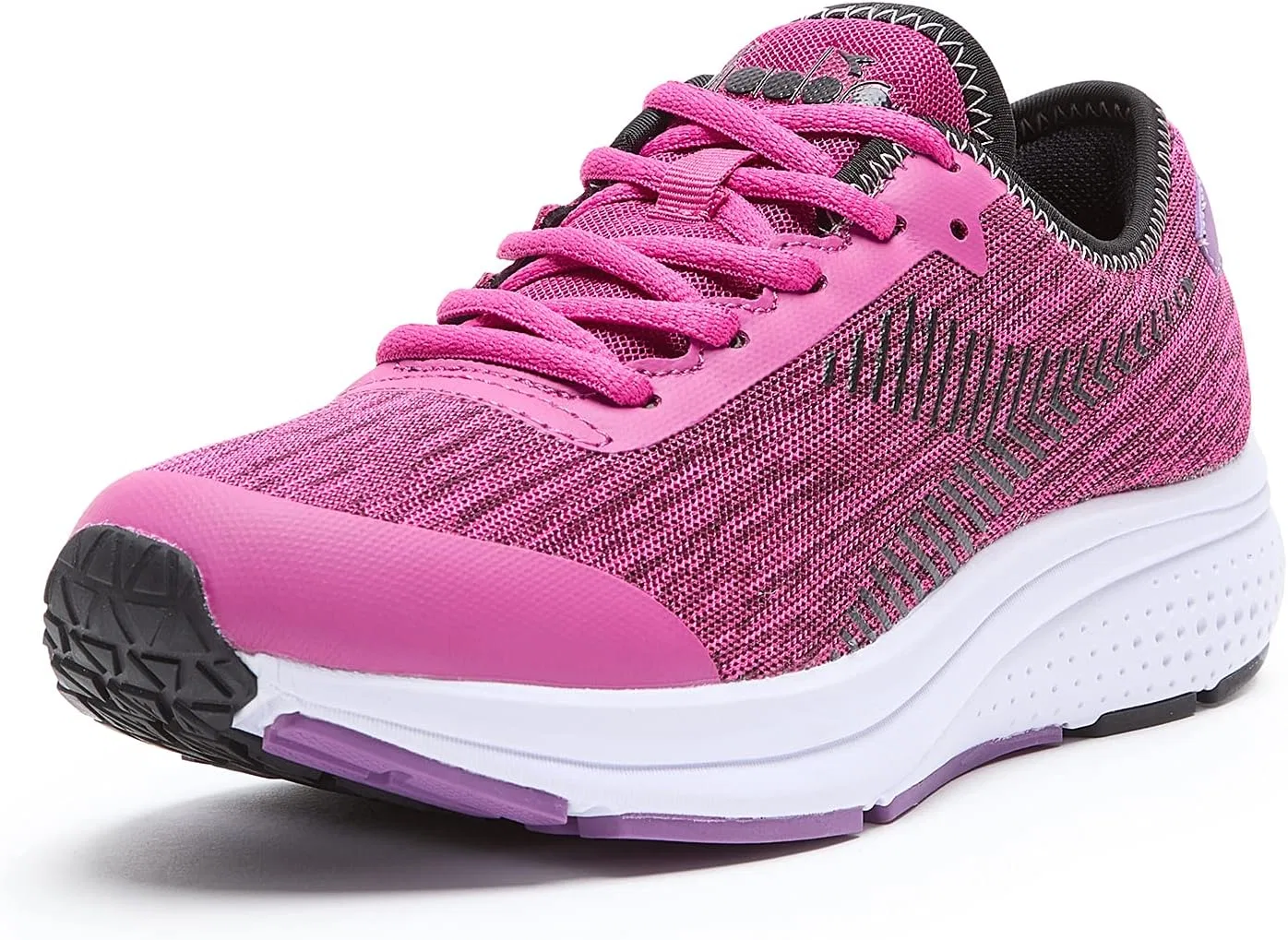 Кроссовки Diadora - Passo W Women's Sports Shoes, Black — фото 2