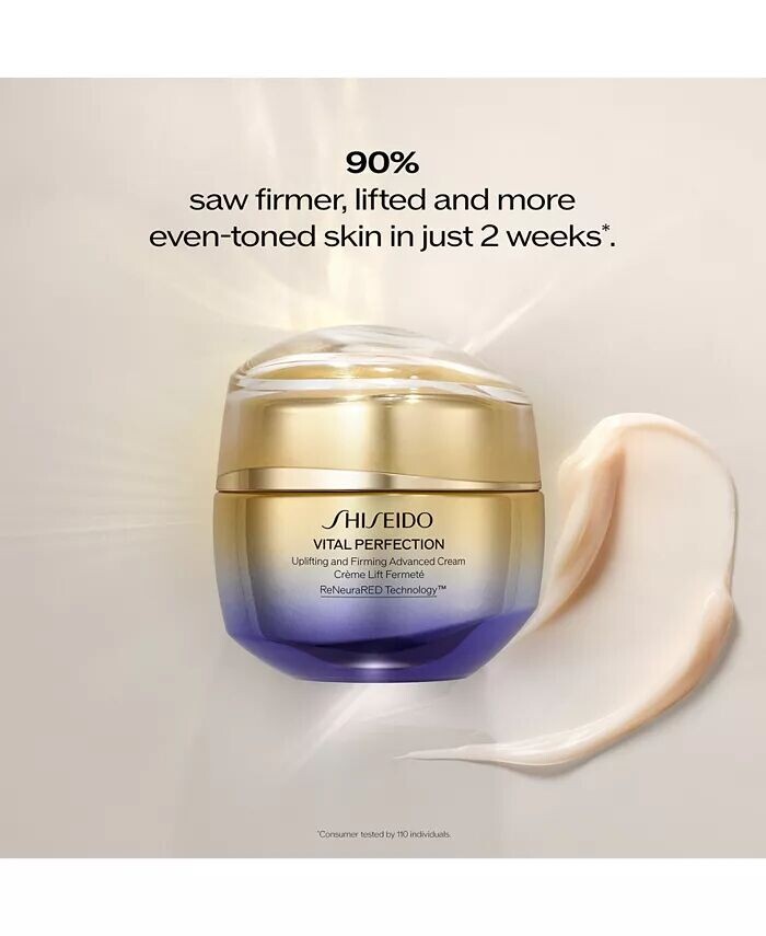 Усовершенствованный поднимающий и укрепляющий крем Vital Perfection, 1,7 унции Shiseido — фото 4