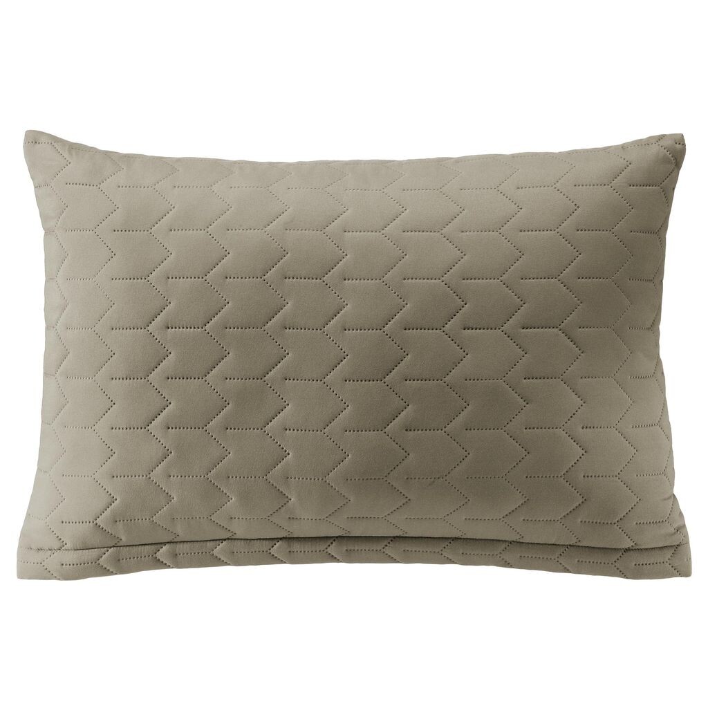 

Подушка Dreamlike 40x70 серо-коричневая микрофибра PES 70 г/м² на молнии. 1000 г ПУ aqua-textil