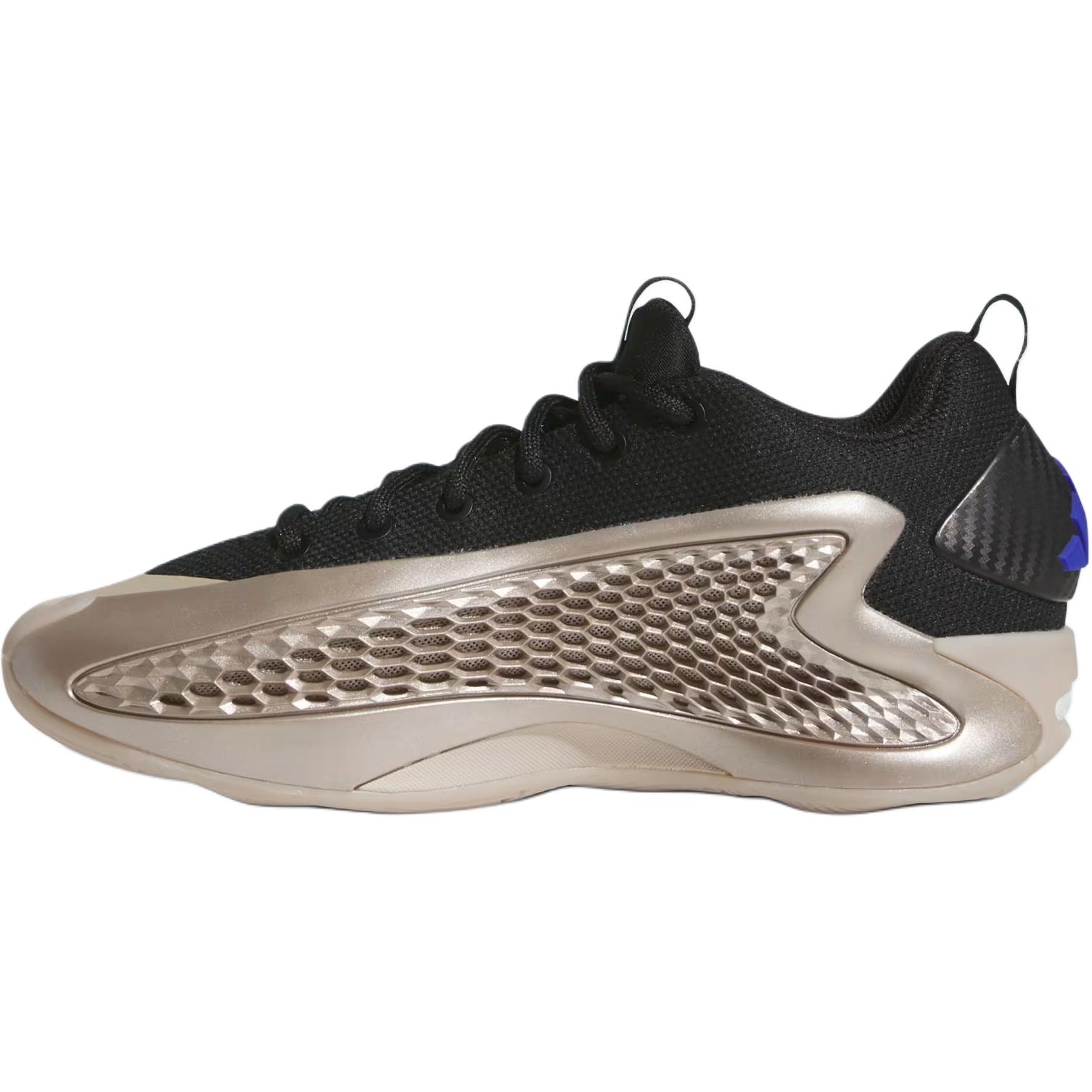 

Антискользящие износостойкие низкие детские баскетбольные кроссовки Gold Black Adidas