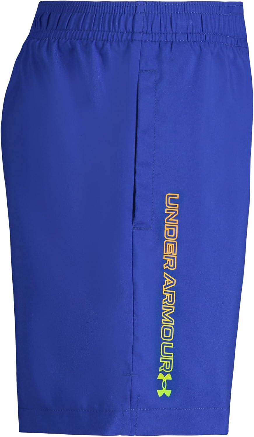 Короткие шорты Under Armour Boys Prototype, эластичный пояс, мягкие и удобные, 2 In 1 Short, Team Royal — фото 2