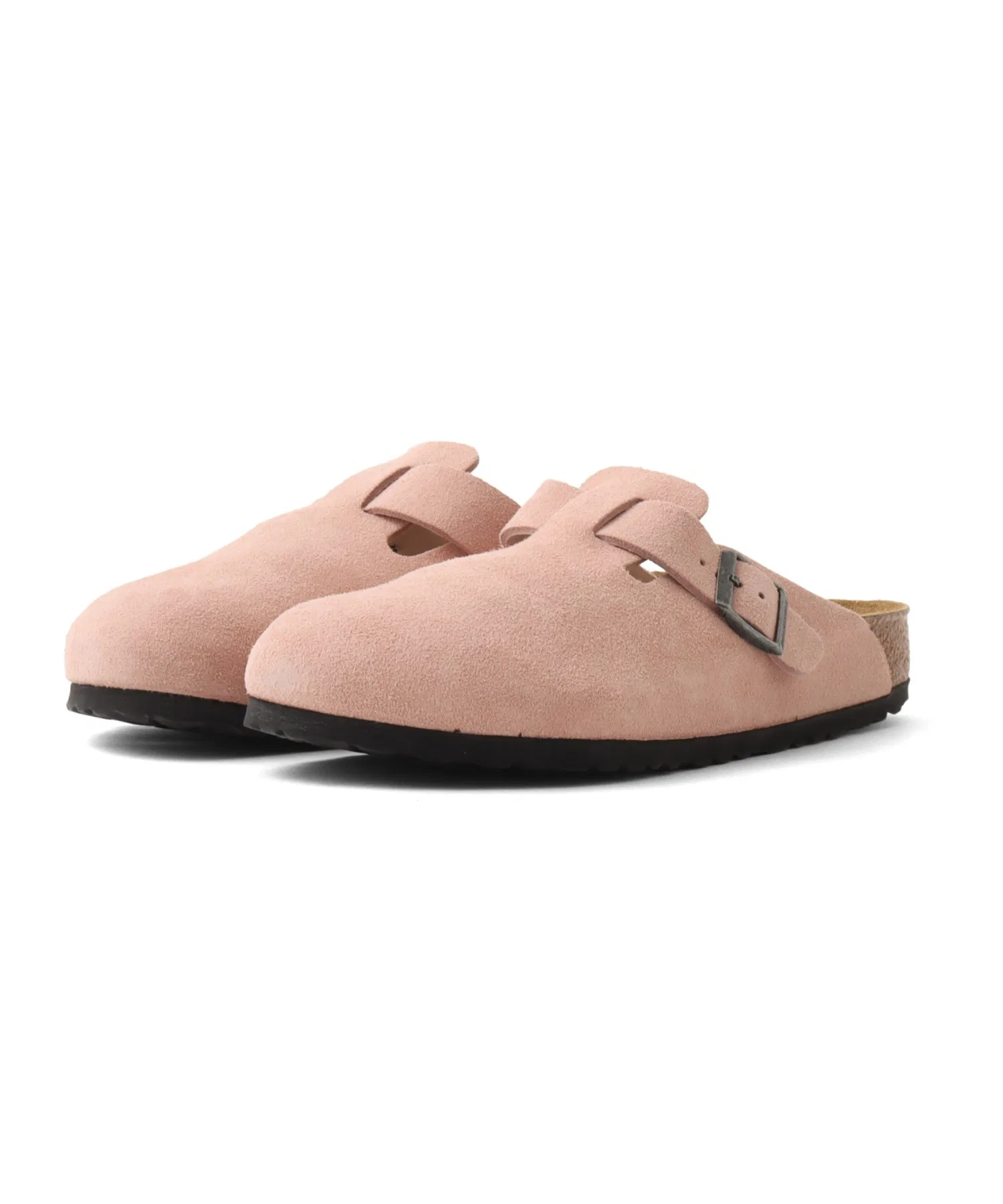 Женские и мужские сандалии BIRKENSTOCK BOSTON LEVE PINK CLAY
