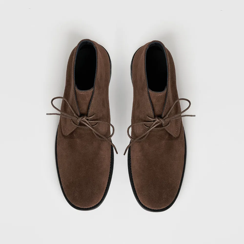 Мужские дезерты Uniform Chukka Boots коричневые от Lostgarden — фото 2