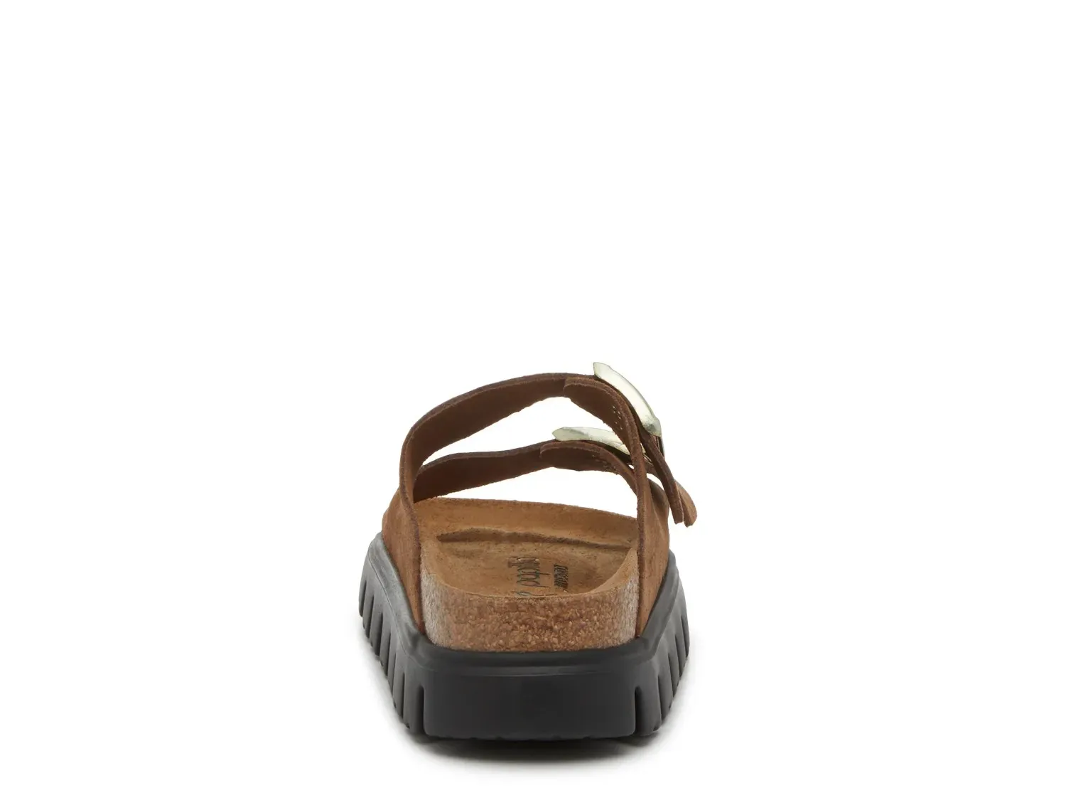 Сандалии-слайды Birkenstock Papillio By Birkenstock Arizona Platform Slide - женские, темно-коричневые — фото 4
