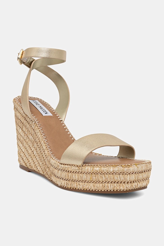 Кожаные сандалии Cassie Steve Madden, золотой